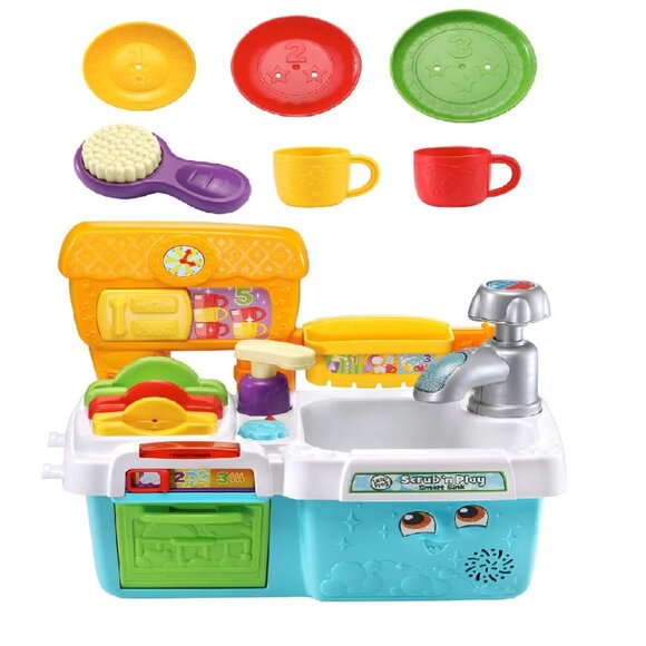 Leapfrog Scrub 'n Play Smart Sink (English Version)For 18 Months New in Box - Picture 4 of 16